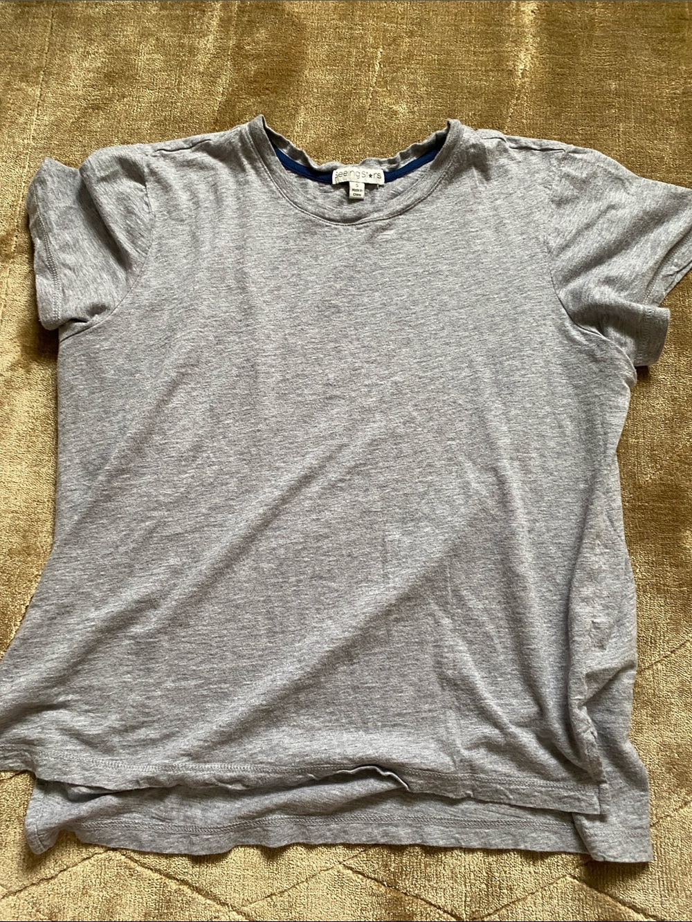 Light Gray Crewneck Tee - Neutral Everyday Staple
